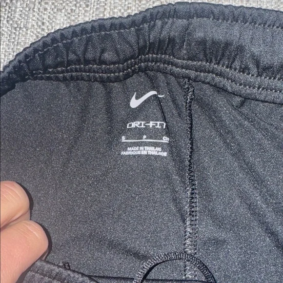 Black Jogger Pants with Blue Lightning Bolt - Picture 4 of 4